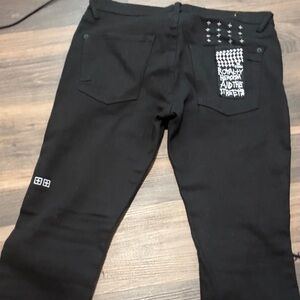 Ksubi Black Ripped Skinny Jeans